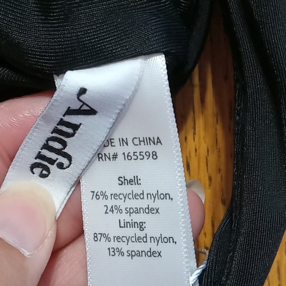 Andie Bikini Medium Swim Tank Top BLACK SIREN NEW Beach Resort Cruise Pool Party - Picture 7 of 7